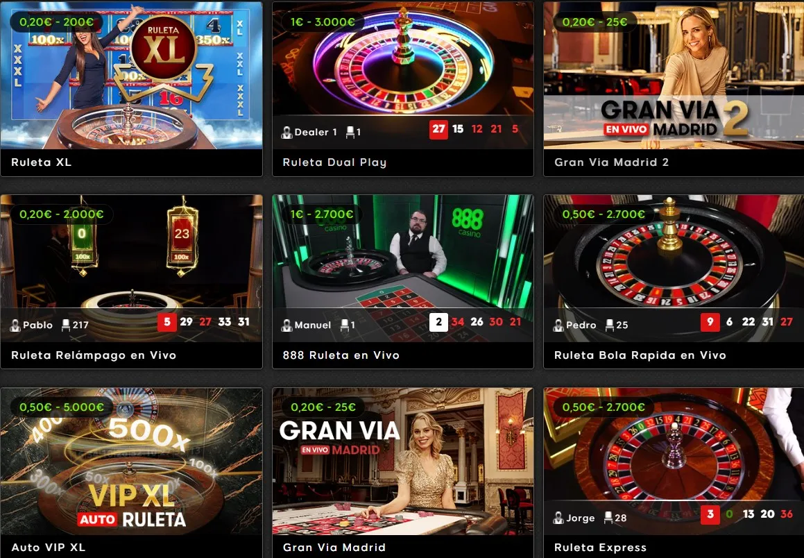 888 ofrece juegos de casino en vivo casinos online mexico vivo